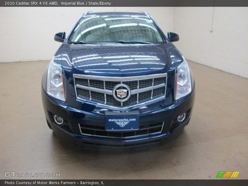 Imperial Blue / Shale/Ebony 2010 Cadillac SRX 4 V6 AWD
