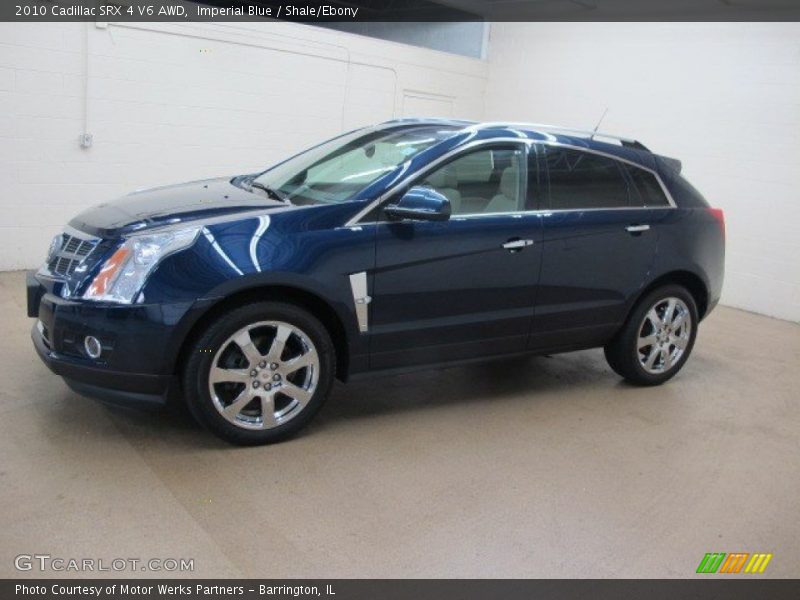 Imperial Blue / Shale/Ebony 2010 Cadillac SRX 4 V6 AWD