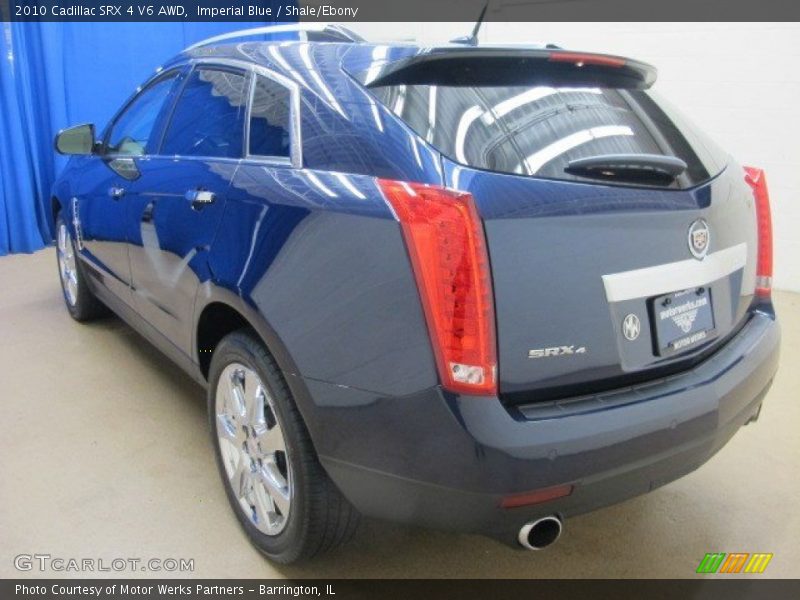 Imperial Blue / Shale/Ebony 2010 Cadillac SRX 4 V6 AWD