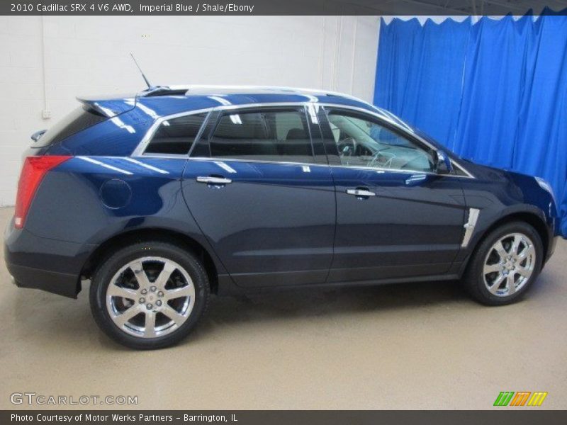 Imperial Blue / Shale/Ebony 2010 Cadillac SRX 4 V6 AWD