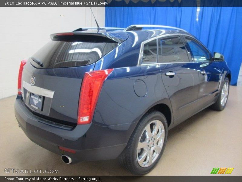 Imperial Blue / Shale/Ebony 2010 Cadillac SRX 4 V6 AWD