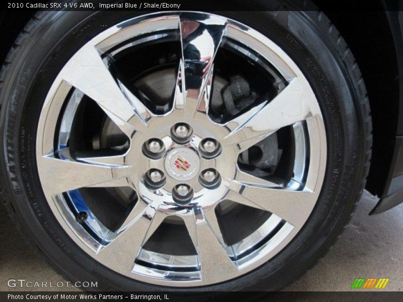 Imperial Blue / Shale/Ebony 2010 Cadillac SRX 4 V6 AWD