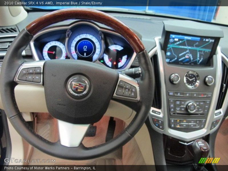 Imperial Blue / Shale/Ebony 2010 Cadillac SRX 4 V6 AWD