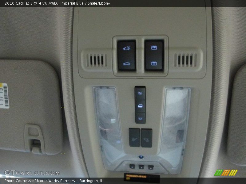 Imperial Blue / Shale/Ebony 2010 Cadillac SRX 4 V6 AWD