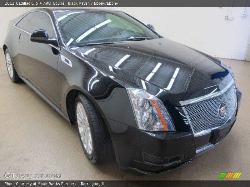 Black Raven / Ebony/Ebony 2012 Cadillac CTS 4 AWD Coupe