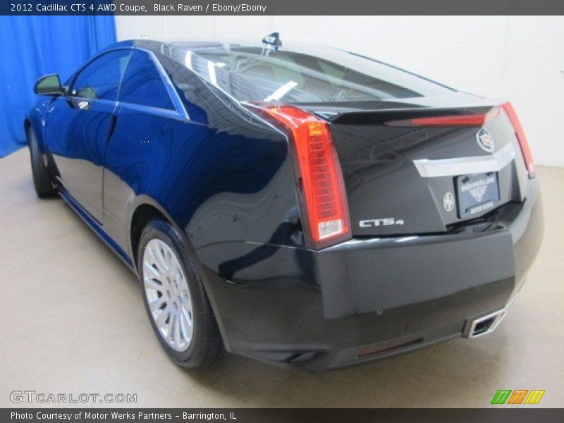 Black Raven / Ebony/Ebony 2012 Cadillac CTS 4 AWD Coupe
