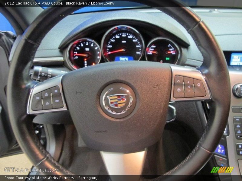 Black Raven / Ebony/Ebony 2012 Cadillac CTS 4 AWD Coupe