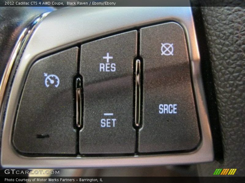 Black Raven / Ebony/Ebony 2012 Cadillac CTS 4 AWD Coupe