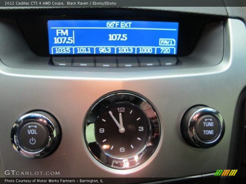 Black Raven / Ebony/Ebony 2012 Cadillac CTS 4 AWD Coupe