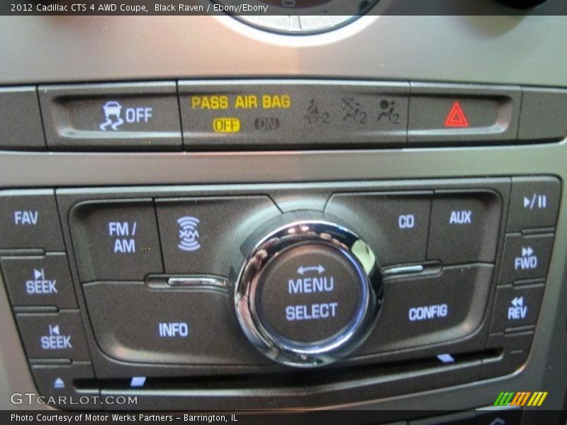 Black Raven / Ebony/Ebony 2012 Cadillac CTS 4 AWD Coupe