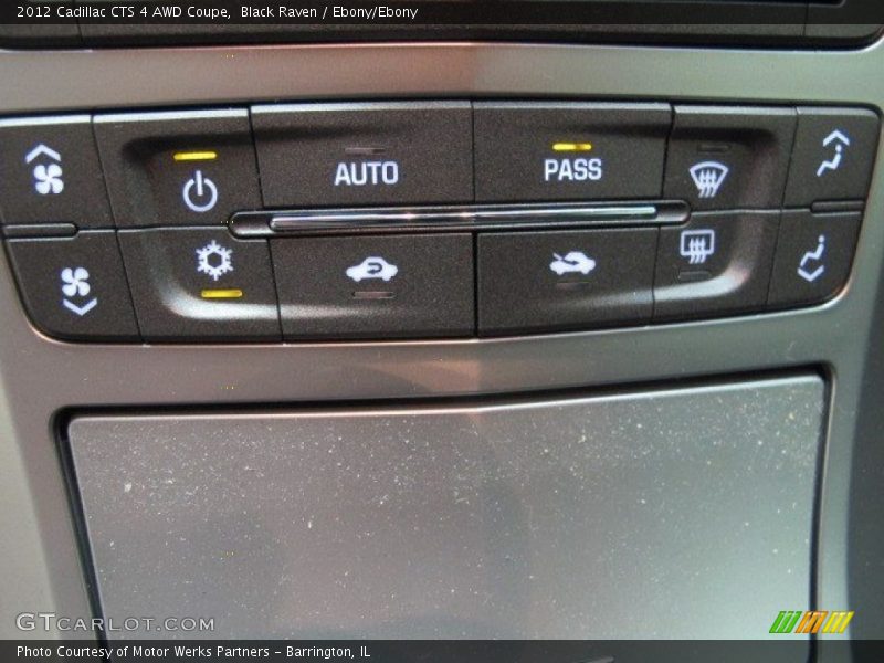 Black Raven / Ebony/Ebony 2012 Cadillac CTS 4 AWD Coupe