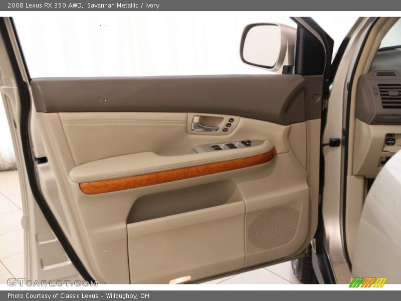 Savannah Metallic / Ivory 2008 Lexus RX 350 AWD