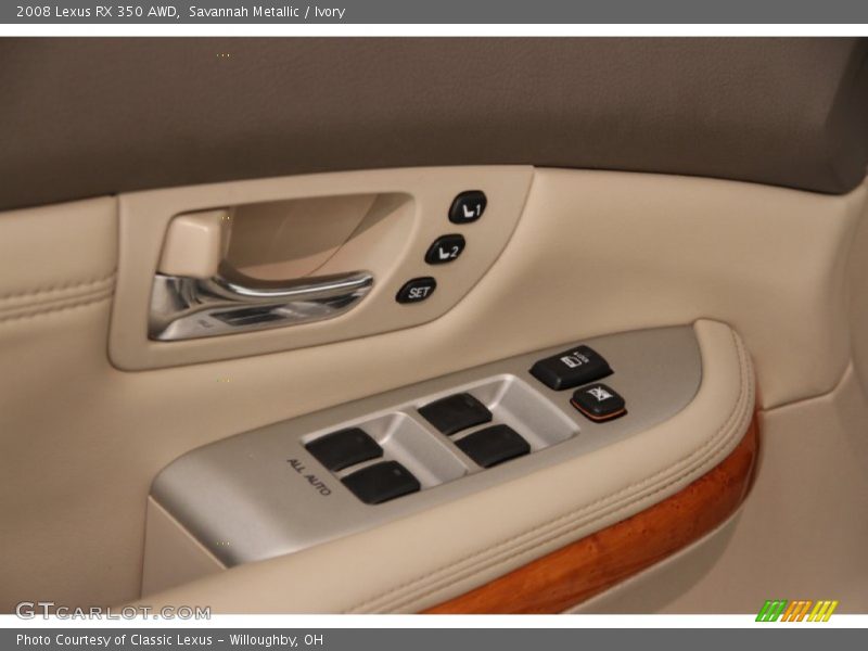 Savannah Metallic / Ivory 2008 Lexus RX 350 AWD