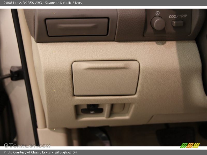 Savannah Metallic / Ivory 2008 Lexus RX 350 AWD