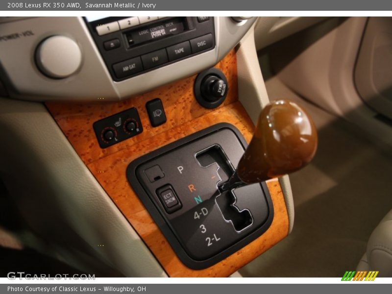 Savannah Metallic / Ivory 2008 Lexus RX 350 AWD