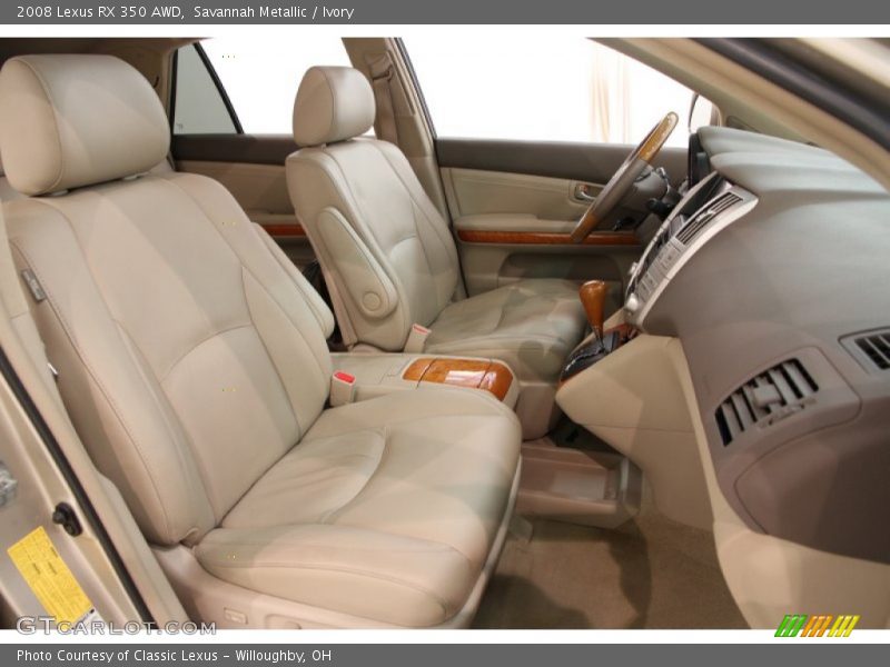 Savannah Metallic / Ivory 2008 Lexus RX 350 AWD