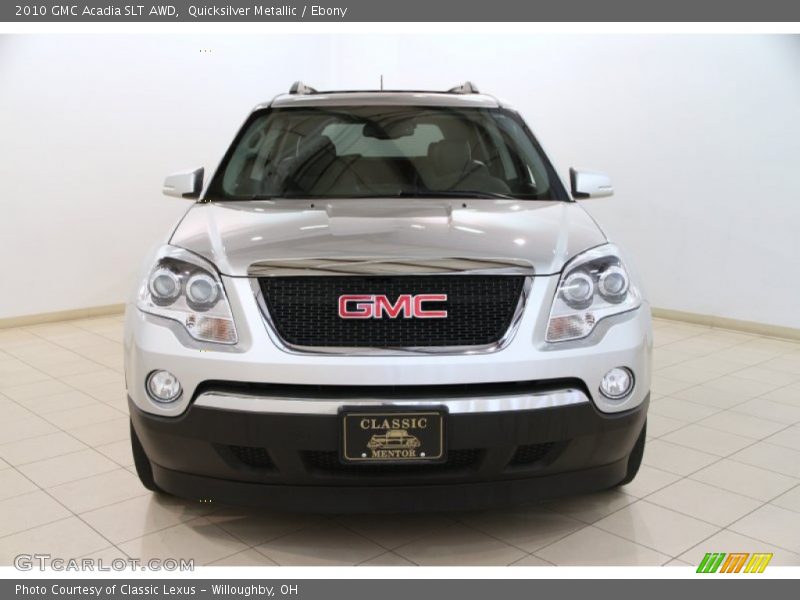 Quicksilver Metallic / Ebony 2010 GMC Acadia SLT AWD