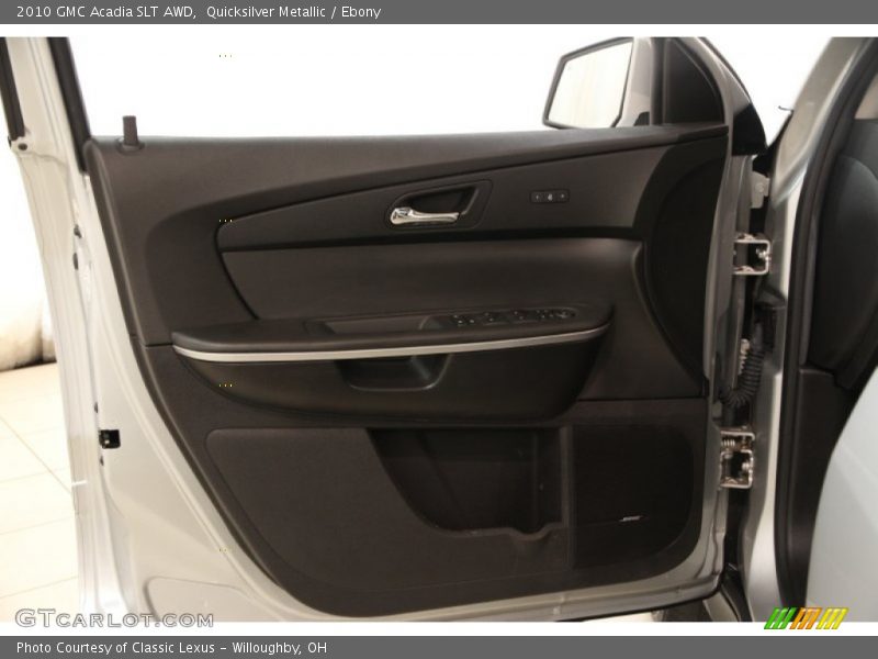 Quicksilver Metallic / Ebony 2010 GMC Acadia SLT AWD