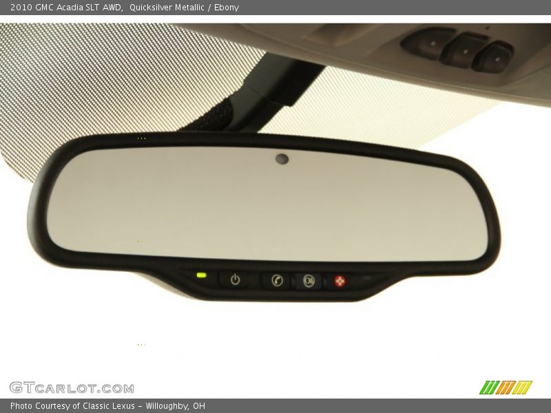 Quicksilver Metallic / Ebony 2010 GMC Acadia SLT AWD