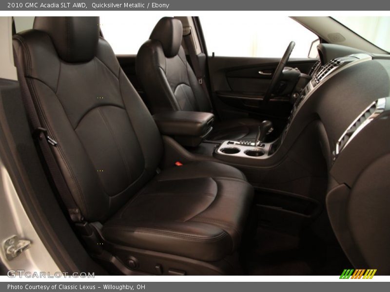 Quicksilver Metallic / Ebony 2010 GMC Acadia SLT AWD