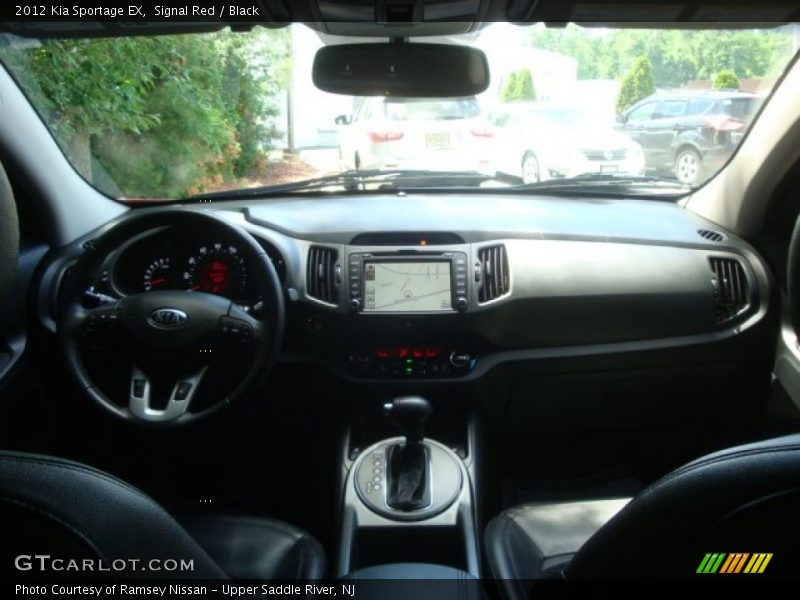 Signal Red / Black 2012 Kia Sportage EX