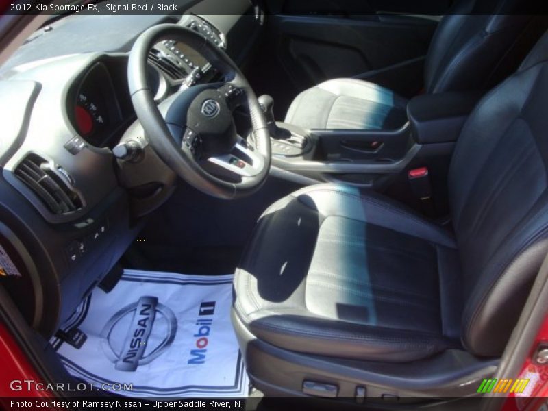 Signal Red / Black 2012 Kia Sportage EX