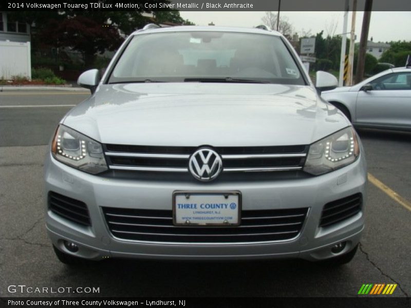 Cool Silver Metallic / Black Anthracite 2014 Volkswagen Touareg TDI Lux 4Motion