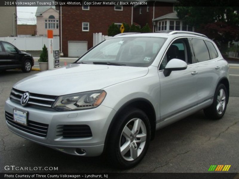 Cool Silver Metallic / Black Anthracite 2014 Volkswagen Touareg TDI Lux 4Motion