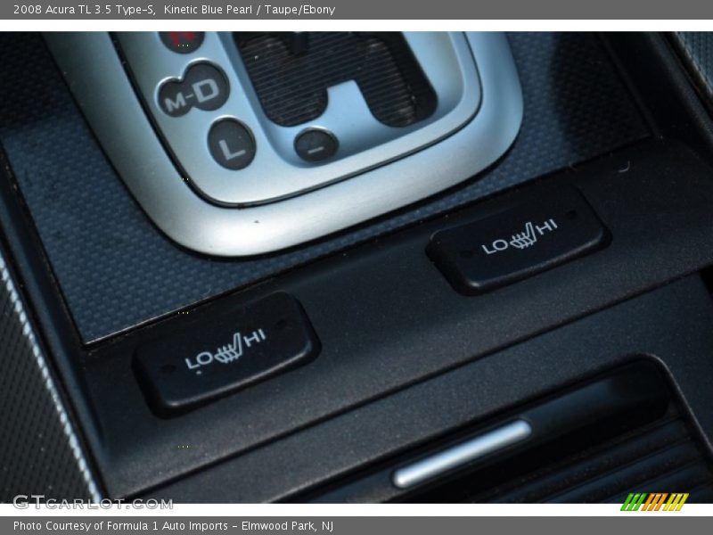 Kinetic Blue Pearl / Taupe/Ebony 2008 Acura TL 3.5 Type-S