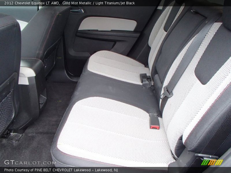 Gold Mist Metallic / Light Titanium/Jet Black 2012 Chevrolet Equinox LT AWD