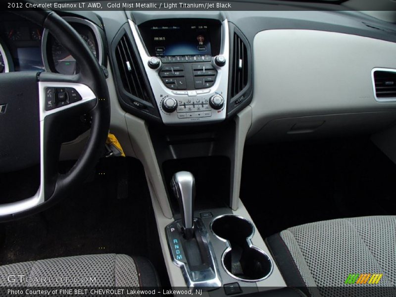 Gold Mist Metallic / Light Titanium/Jet Black 2012 Chevrolet Equinox LT AWD