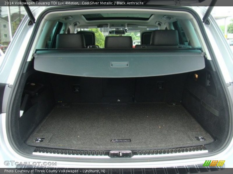 Cool Silver Metallic / Black Anthracite 2014 Volkswagen Touareg TDI Lux 4Motion