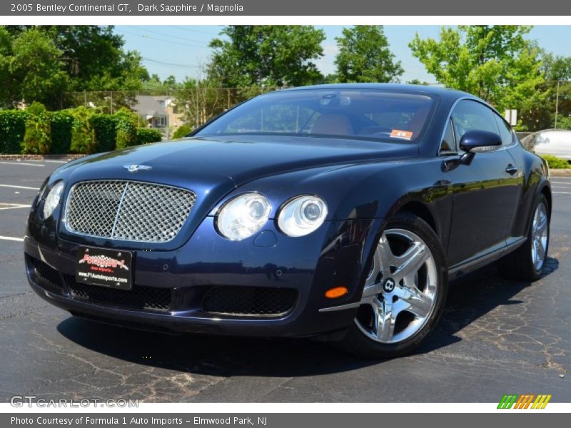 Dark Sapphire / Magnolia 2005 Bentley Continental GT