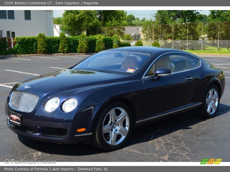 Dark Sapphire / Magnolia 2005 Bentley Continental GT