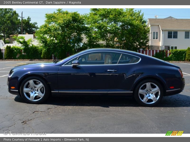 Dark Sapphire / Magnolia 2005 Bentley Continental GT