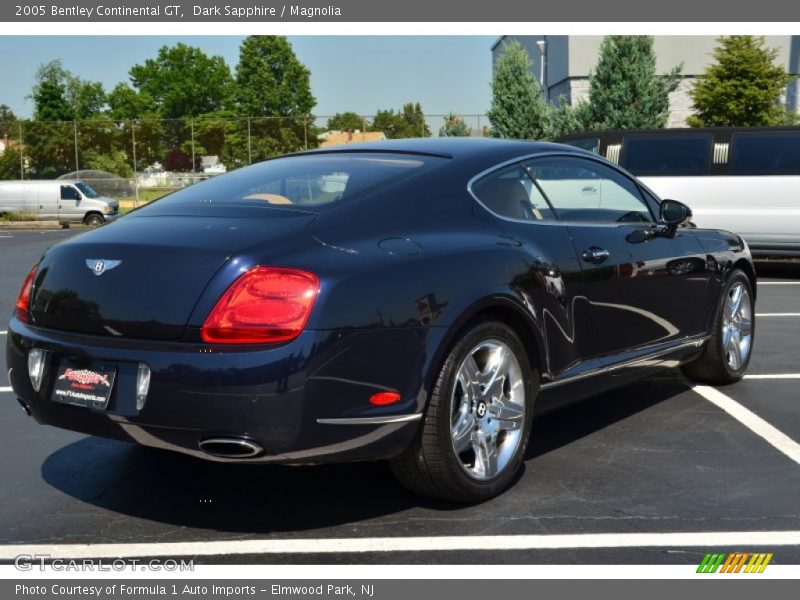 Dark Sapphire / Magnolia 2005 Bentley Continental GT