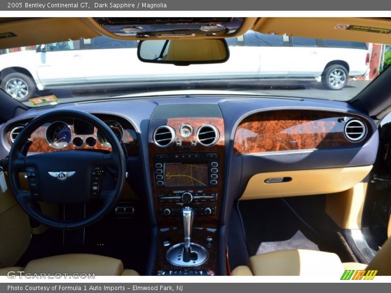 Dark Sapphire / Magnolia 2005 Bentley Continental GT