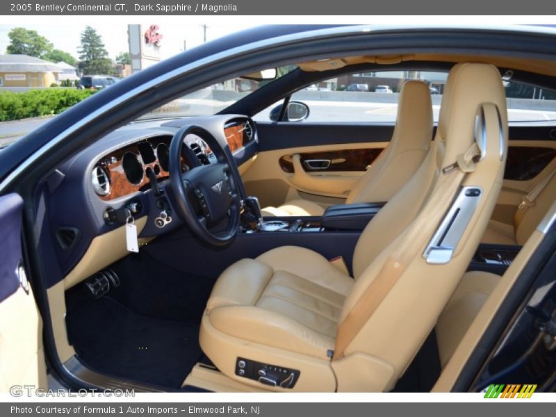 Dark Sapphire / Magnolia 2005 Bentley Continental GT