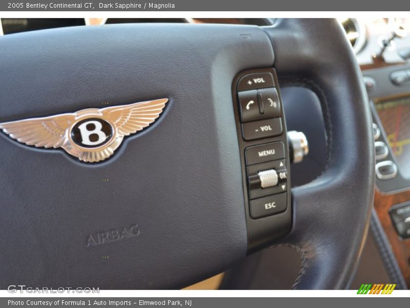 Dark Sapphire / Magnolia 2005 Bentley Continental GT