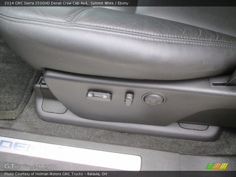 Summit White / Ebony 2014 GMC Sierra 3500HD Denali Crew Cab 4x4
