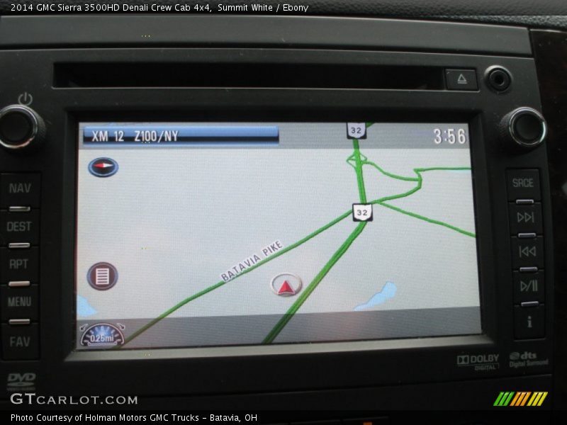 Summit White / Ebony 2014 GMC Sierra 3500HD Denali Crew Cab 4x4