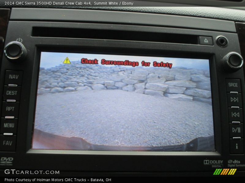 Summit White / Ebony 2014 GMC Sierra 3500HD Denali Crew Cab 4x4