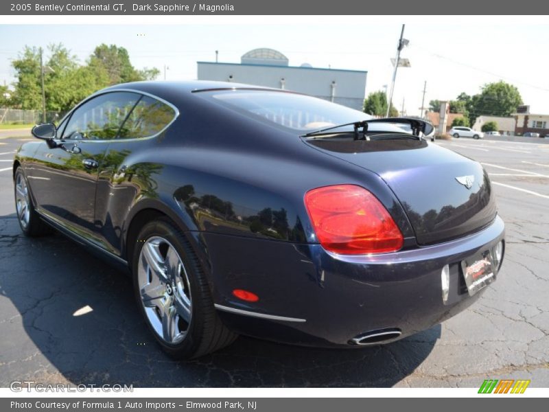 Dark Sapphire / Magnolia 2005 Bentley Continental GT