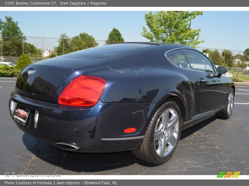 Dark Sapphire / Magnolia 2005 Bentley Continental GT
