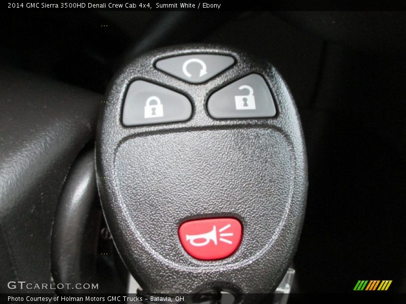 Summit White / Ebony 2014 GMC Sierra 3500HD Denali Crew Cab 4x4