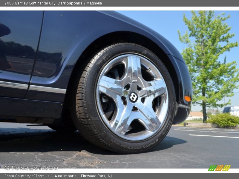 Dark Sapphire / Magnolia 2005 Bentley Continental GT