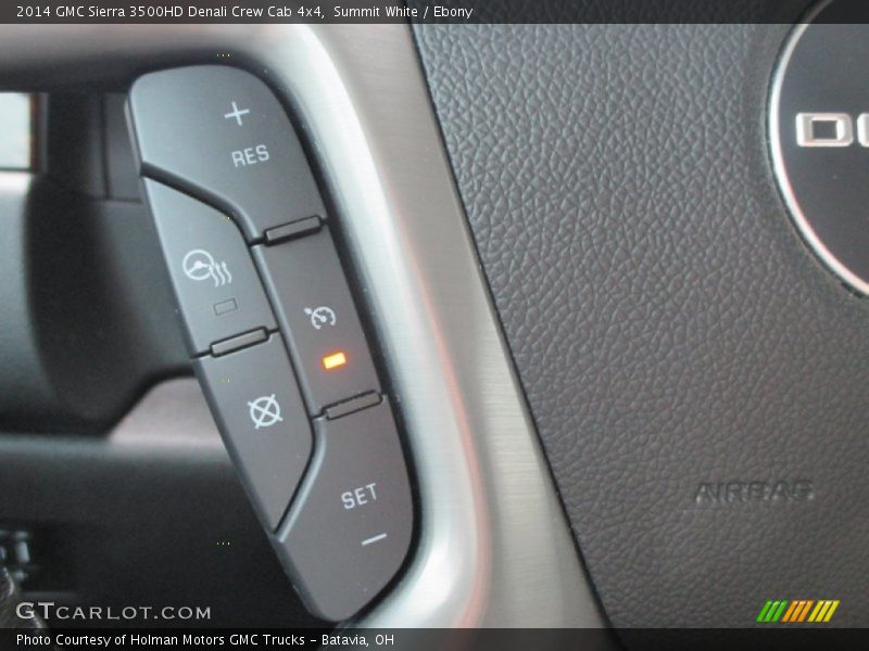 Summit White / Ebony 2014 GMC Sierra 3500HD Denali Crew Cab 4x4
