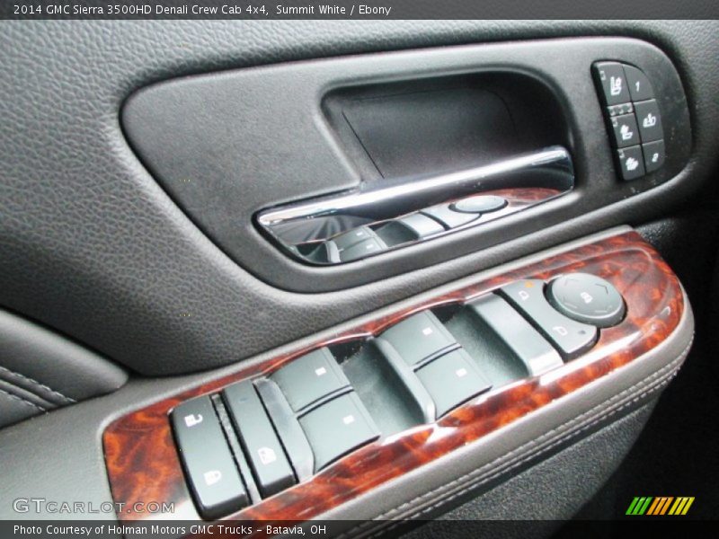 Summit White / Ebony 2014 GMC Sierra 3500HD Denali Crew Cab 4x4