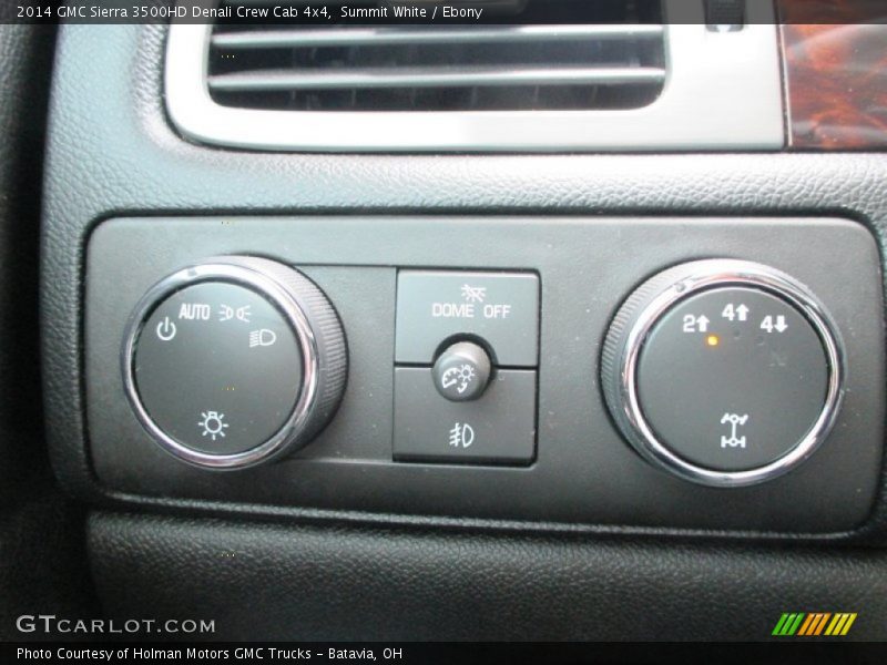 Summit White / Ebony 2014 GMC Sierra 3500HD Denali Crew Cab 4x4