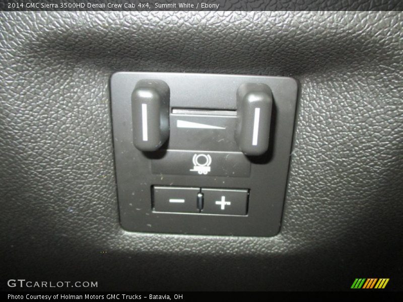 Summit White / Ebony 2014 GMC Sierra 3500HD Denali Crew Cab 4x4
